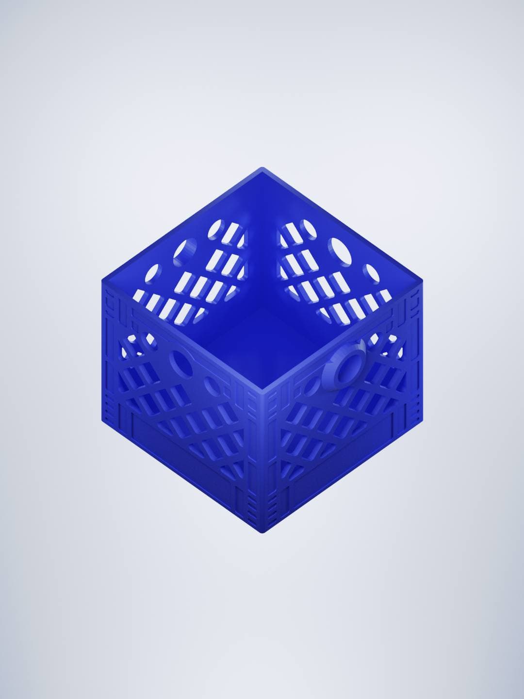 Half-Gallon Mini Milk Crate portrait thumbnail