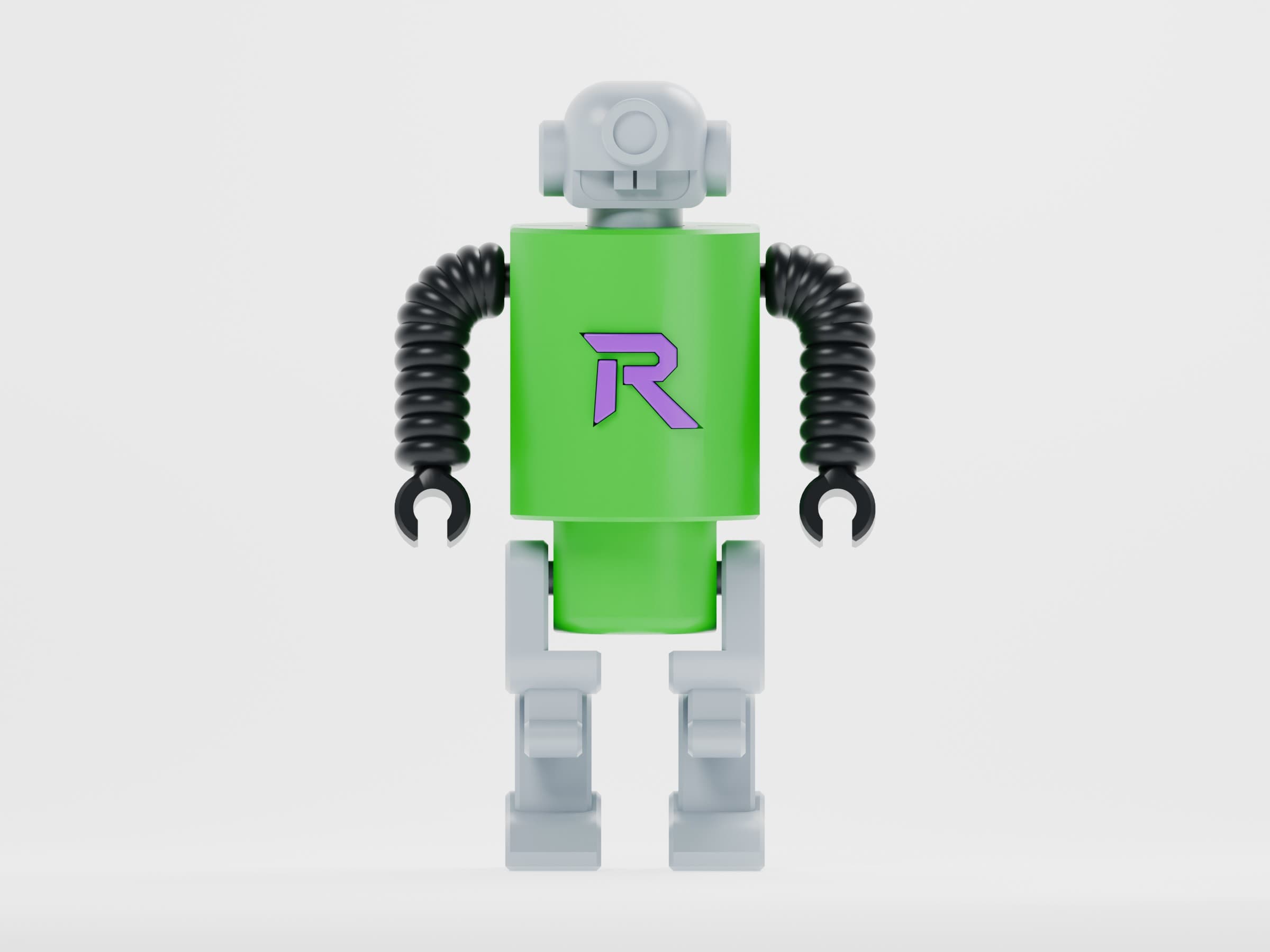 RivixBot XPL-2 GEOSEEKER - Robot Action Figure 3D printable model