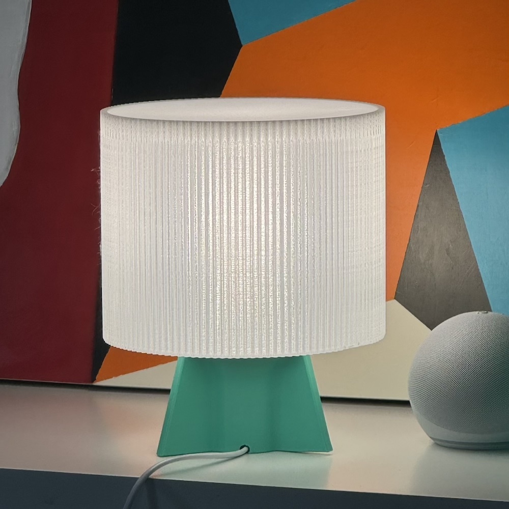 3D printed lamp free